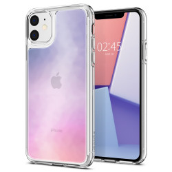 Чохол-накладка (силіконовий) Apple iPhone 11 Spigen Crystal Hybrid Quartz Gradation (076CS27087)