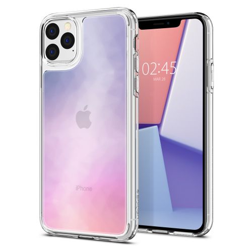 Чехол-накладка (силиконовый) Apple iPhone 11 Pro Spigen Crystal Hybrid Quartz Gradation (077CS27115)