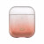 Чехол-накладка (пластиковый) Apple AirPods LAUT OMBRE SPARKLE Peach (L_AP_OS_P)