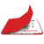 Чехол-книжка (полиуретановый) Apple iPad 10.2" 2019/2020 Macally Smart Folio Red (BSTAND7-R)