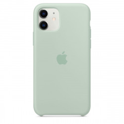 Чохол-накладка (силіконовий) для iPhone 11 Silicone Case High Copy Beryl
