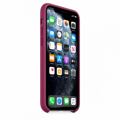 Чехол-накладка (силиконовый) для iPhone 11 Pro Silicone Case High Copy Pomegranate