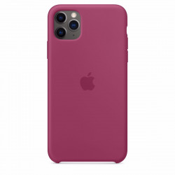 Чохол-накладка (силіконовий) для iPhone 11 Pro Max Silicone Case High Copy Pomegranate