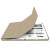 Чехол-книжка (полиуретановый) Apple iPad 10.2" 2019/2020 Macally Smart Folio Gold (BSTAND7-GO)