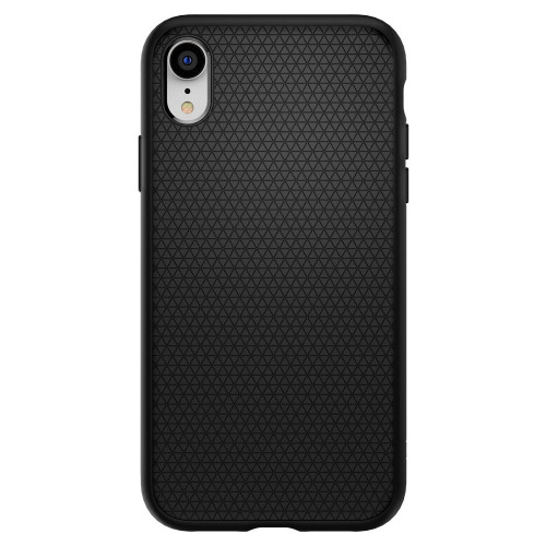 Чехол-накладка (силиконовый) Apple iPhone XR Spigen Liquid Air Matte Black (064CS24872)