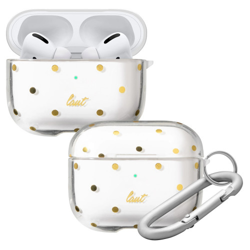 Чехол-накладка (пластиковый) Apple AirPods Pro LAUT CRYSTAL-X Clear (L_APP_CX_UC)