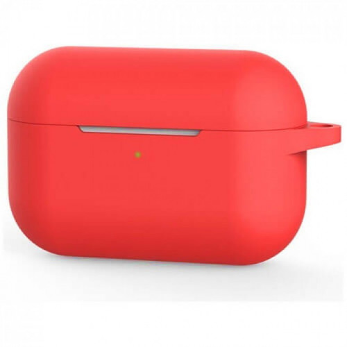 Чохол-накладка (силіконовий) Apple AirPods Pro Blueo Liquid Silicone Case with Carbine Red