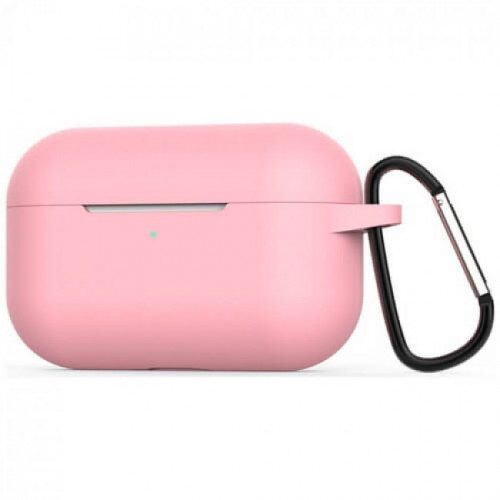 Чехол-накладка (силиконовый) Apple AirPods Pro Blueo Liquid Silicone Case with Carbine Light Pink