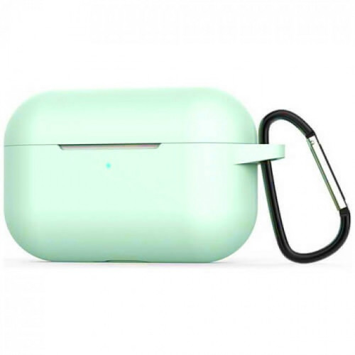 Чехол-накладка (силиконовый) Apple AirPods Pro Blueo Liquid Silicone Case with Carbine Spearmint