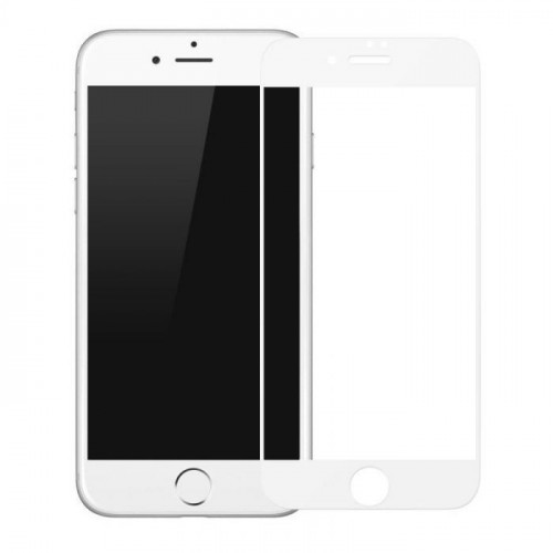 Защитное стекло Apple iPhone SE 2020/8/7 Lume Protection Full 3D White