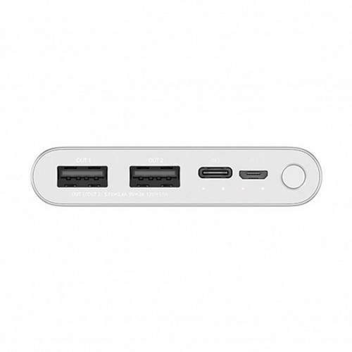 Xiaomi Mi Power Bank 3 10000mAh Silver (PLM12ZM)