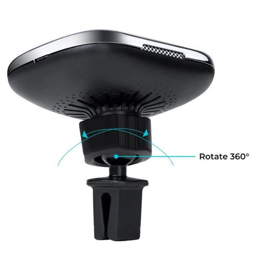 Автомобильный держатель Pitaka MagMount Qi Car Vent Black (CM3001Q)