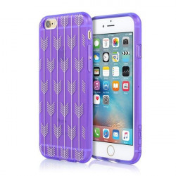 Чохол-накладка (силіконовий) Apple iPhone 6/6s Incipio Design Series Arrow Purple (IPH-1378-PUR-INTL)
