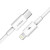Rock USB-C to Lightning Cable 1m White (RCB0541)