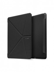 Чохол-книжка (поліуретановий) Apple iPad 2017/2018 LAUT TRIFOLIO Black (LAUT_IPP9_TF_BK)