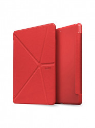 Чохол-книжка (поліуретановий) Apple iPad 2017/2018 LAUT TRIFOLIO Red (LAUT_IPP9_TF_R)