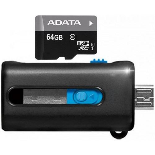 ADATA 64 GB microSDXC UHS-I Premier AUSDX64GUICL10-R