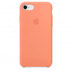 Чохол-накладка (силіконовий) для Apple iPhone 8/7 Silicone Case Peach (MRR52)