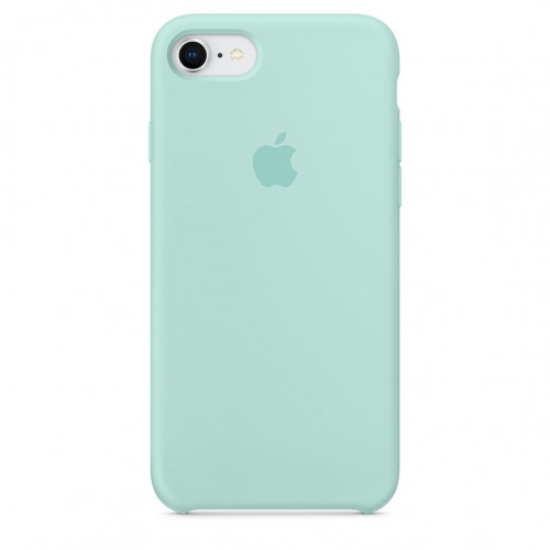 Чохол-накладка (силіконовий) для Apple iPhone 8/7 Silicone Case Marine Green (MRR72)