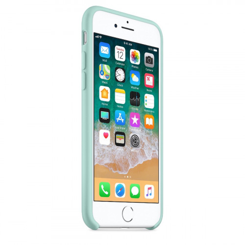 Чохол-накладка (силіконовий) для Apple iPhone 8/7 Silicone Case Marine Green (MRR72)
