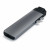 Satechi Aluminum Type-C Pro Hub Adapter with Ethernet Space Gray (ST-TCPHEM)