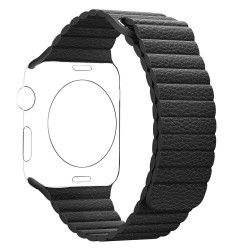 Ремінець Watch 38/40mm Leather Loop Band High Copy Black