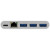 Macally USB-C to USB-A HUB with USB-C Charging/Ethernet Ports (UC3HUB3GBC)