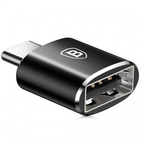 Baseus Adapter USB-C to USB Female Black (CATOTG-01)
