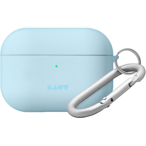 Чохол-накладка (пластиковий) Apple AirPods Pro LAUT HUEX PASTELS Baby Blue (L_APP_HXP_BL)