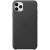 Чехол-накладка (кожаный) для iPhone 11 Pro Max Leather Case High Copy Black