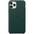 Чехол-накладка (кожаный) для iPhone 11 Pro Max Leather Case High Copy Forest Green
