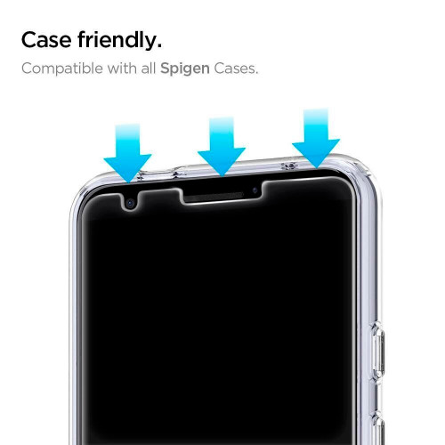 Захисне скло Google Pixel 3a XL Spigen GLAS.tR SLIM HD (F22GL26443)