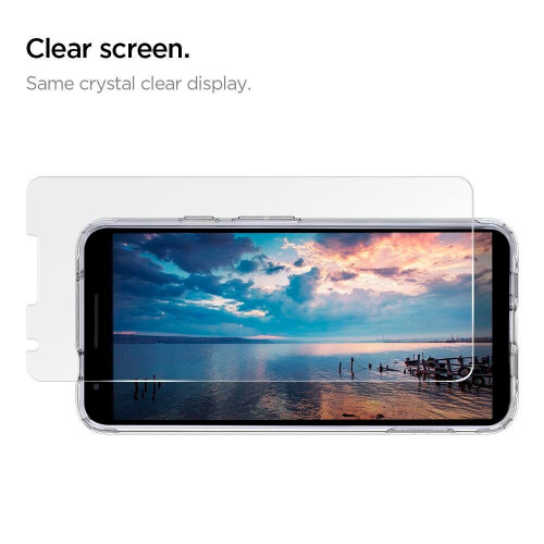 Захисне скло Google Pixel 3a XL Spigen GLAS.tR SLIM HD (F22GL26443)