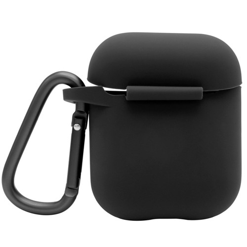 Чехол-накладка (силиконовый) Apple AirPods Blueo Liquid Silicone Case with Carbine Black