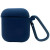 Чехол-накладка (силиконовый) Apple AirPods Blueo Liquid Silicone Case with Carbine Midnight Blue