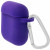 Чохол-накладка (силіконовий) Apple AirPods Blueo Liquid Silicone Case with Carbine Purple
