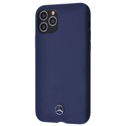 Чохол-накладка (силіконовий) Apple iPhone 11 Pro Mercedes Silicone Case Dark Blue