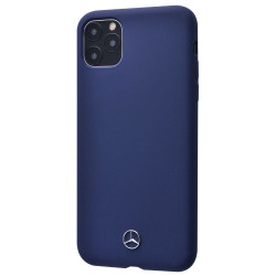 Чохол-накладка (силіконовий) Apple iPhone 11 Pro Max Mercedes Silicone Case Dark Blue