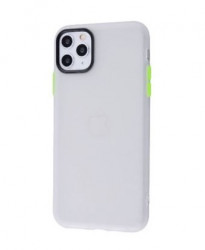 Чохол-накладка (силіконовий) Apple iPhone 11 Pro Max Shadow Silicone Case Transparent