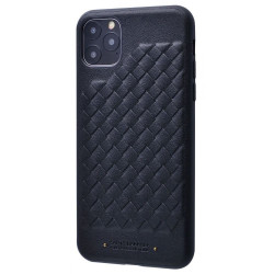 Чохол-накладка (шкіряний) Apple iPhone 11 Pro Max POLO Ravel Leather Case Black