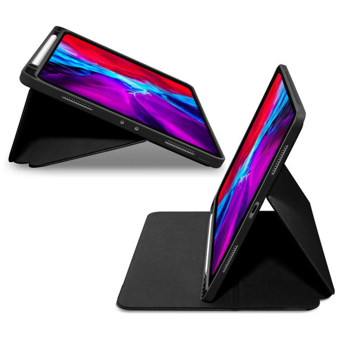 Чохол-книжка (шкіряний) Apple iPad Pro 12.9" 2020/2018 Laut PRESTIGE FOLIO Black (L_IPP20L_PR_BK)