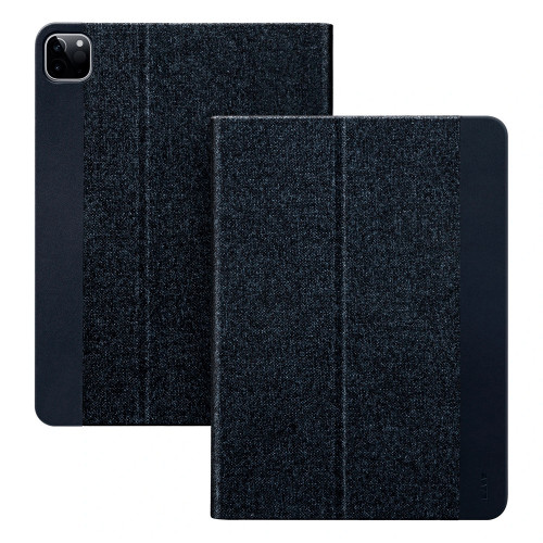 Чехол-книжка (кожанный) Apple iPad Pro 12.9" 2020/2018 Laut INFLIGHT FOLIO Indigo (L_IPP20L_IN_BL)