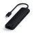 Satechi Aluminum Type-C Slim Multi-Port with Ethernet Adapter Black (ST-UCSMA3K)