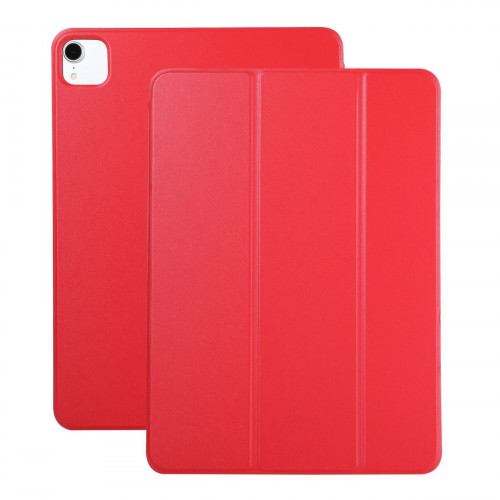 Чехол-книжка (кожаный) для iPad Pro 12.9" 2020 Smart Case High Copy Red