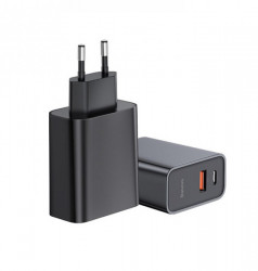 Baseus Wall Charger USB-C and USB PPS Quick Charge 30W Black (CCFS-C01)