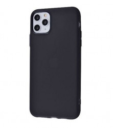 Чохол-накладка (силіконовий) Apple iPhone 11 Pro Shadow Silicone Case Black