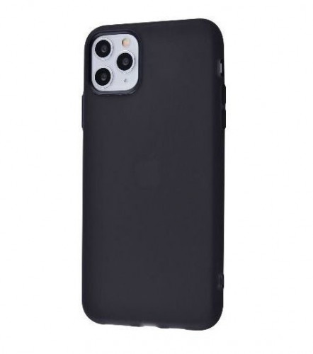 Чехол-накладка (силиконовый) Apple iPhone 11 Pro Shadow Silicone Case Black