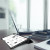 Чехол-книжка (полиуретановый) Apple iPad 12.9" 2020/2018 Macally Smart Folio Black (BSTANDPRO4L-B)