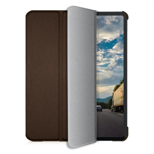Чехол-книжка (полиуретановый) Apple iPad 12.9" 2020/2018 Macally Smart Folio Brown (BSTANDPRO4L-BR)