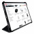 Чехол-книжка (полиуретановый) Apple iPad 11" 2020/2018 Macally Smart Folio Black (BSTANDPRO4S-B)